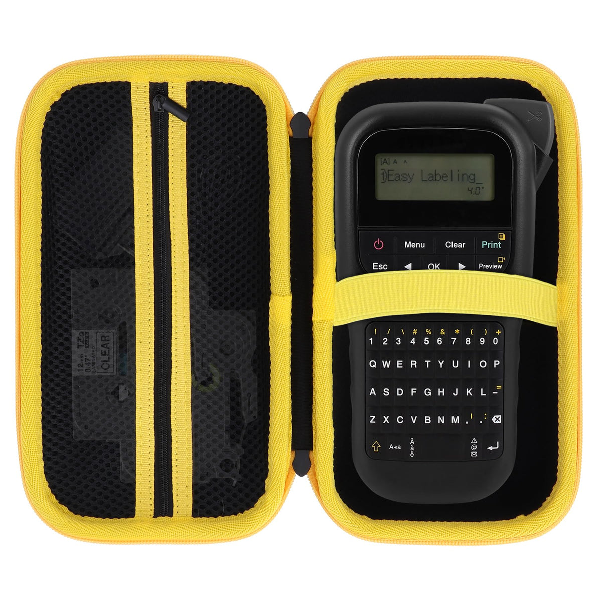 Peyyargo Case Compatible with Brother P-Touch PTH110 / PTH111 Pro / PTE110 Portable Monochrome