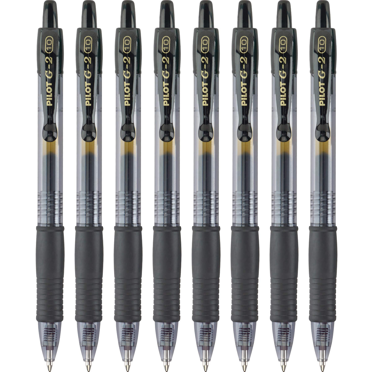 PILOT G2 Premium Gel Pens, Bold Point 1.0mm, Black Ink, 8-Pack