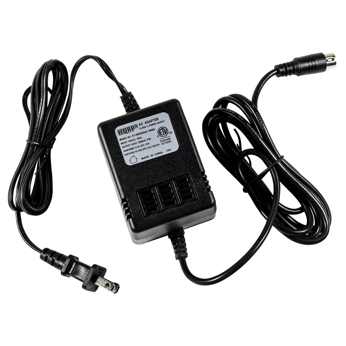 HQRP AC Adapter Compatible with Korg KM2 Mixer Karma N1 N1R N5 N5EX TR TR88 Triton LE Synthesizer