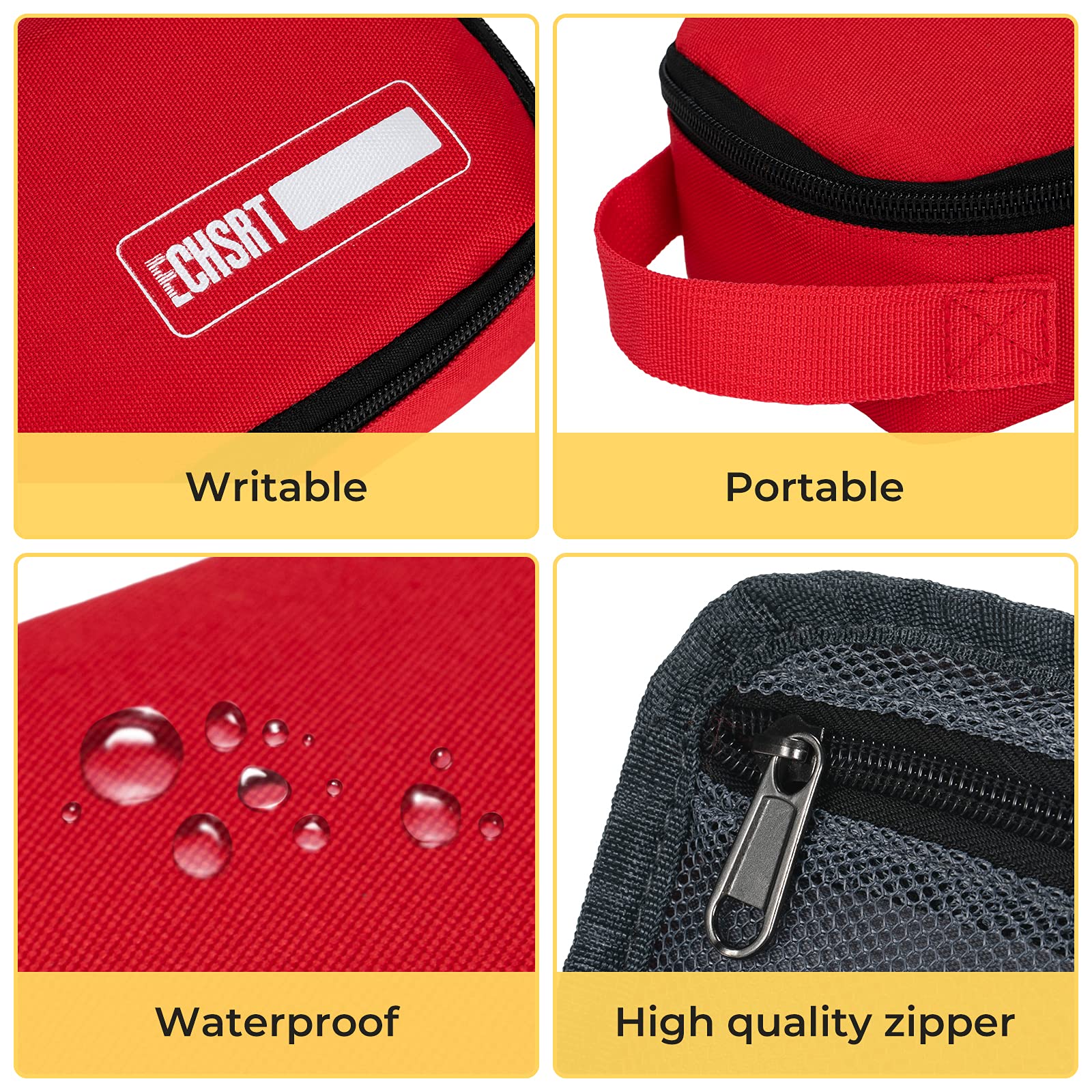 ECHSRT Large Pencil Case, Aesthetic Pen Pouch with Big Capacity, Minimalist Portable Stationery Bag