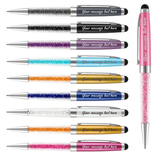 Ancolo Personalized Ballpoint Pens Crystal pen Gift for Office Groomsman