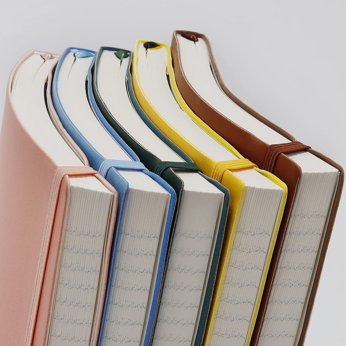 College Ruled Notebook B5, Total 376 Numbered Pages 7.6'' x 10'' (BLACK)
