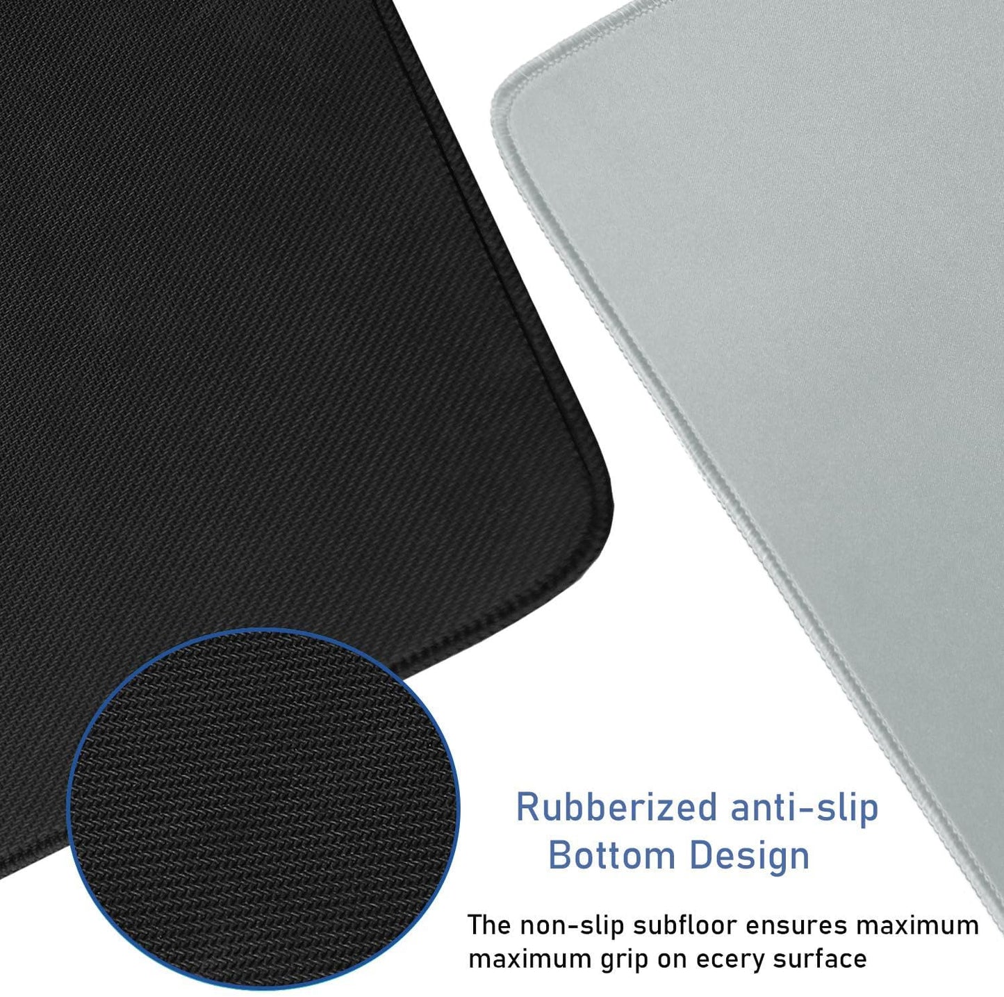 Large Extended Gaming Mouse Pad with Stitched Edges 47.3 X 23.6 in