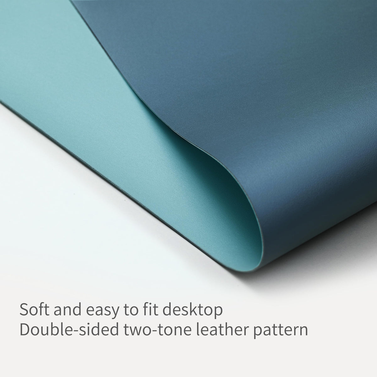 RENMTURE Double-Sided Two-Tone Faux Leather Desk mat Desktop Organization and Accessories Home and