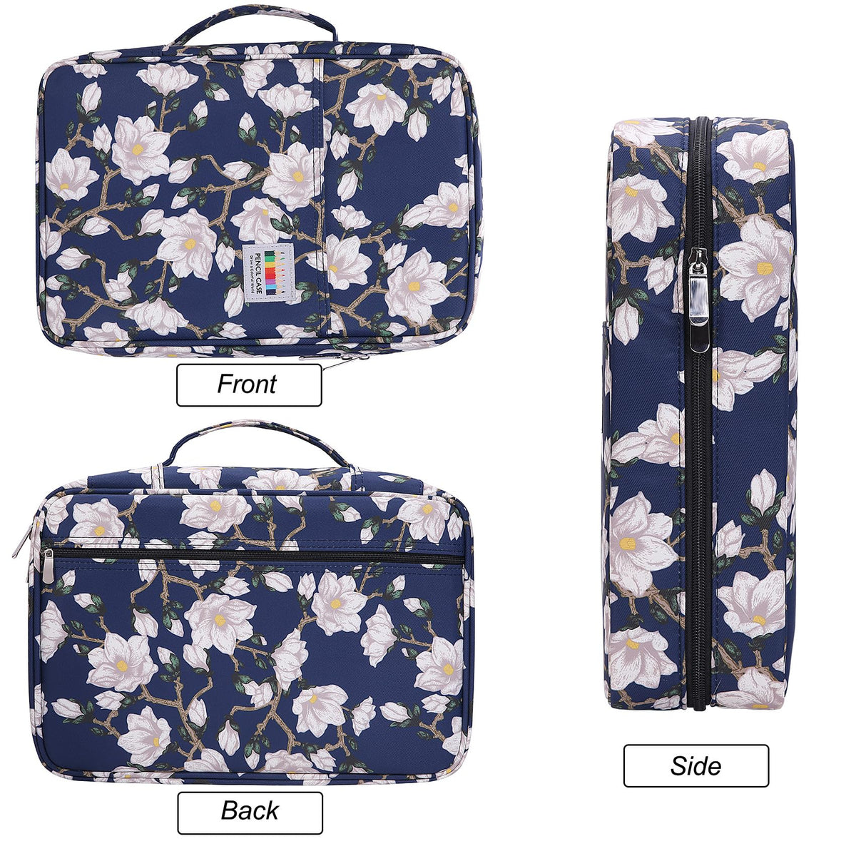 BOMKEE Large Capacity Pencil Case for Adults, 304 Slots Pen Case Pencil Case Multi Compartments