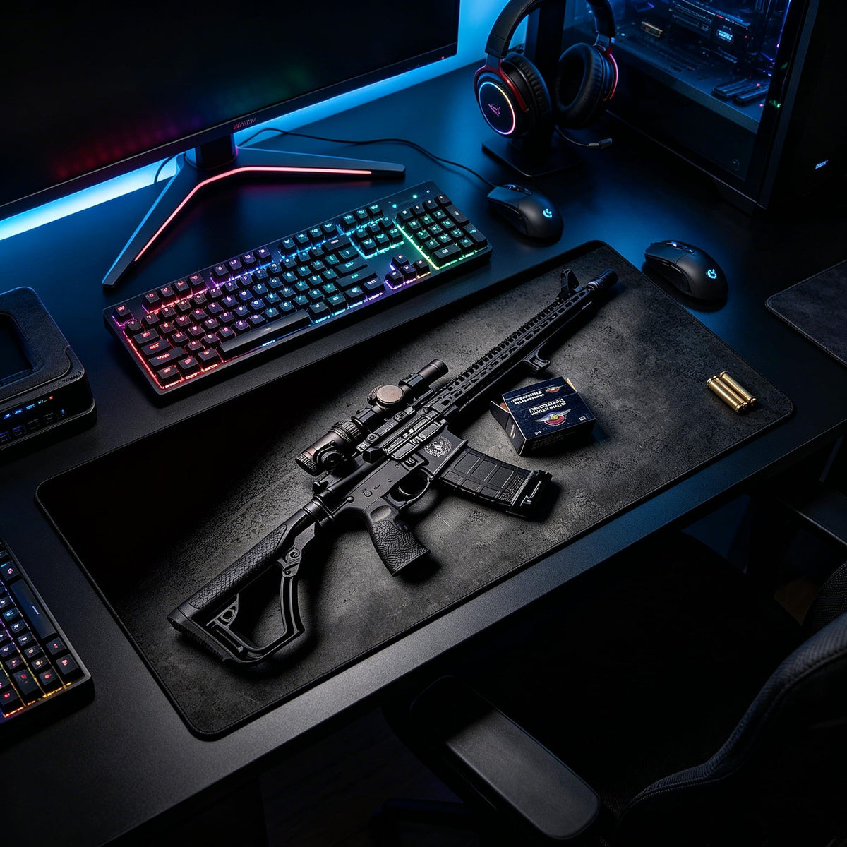 RTGGSEL 31.5x11.8 Inch Non-Slip Long Extended Large Gaming Mouse Pad with Stitched Edges XL Laptops