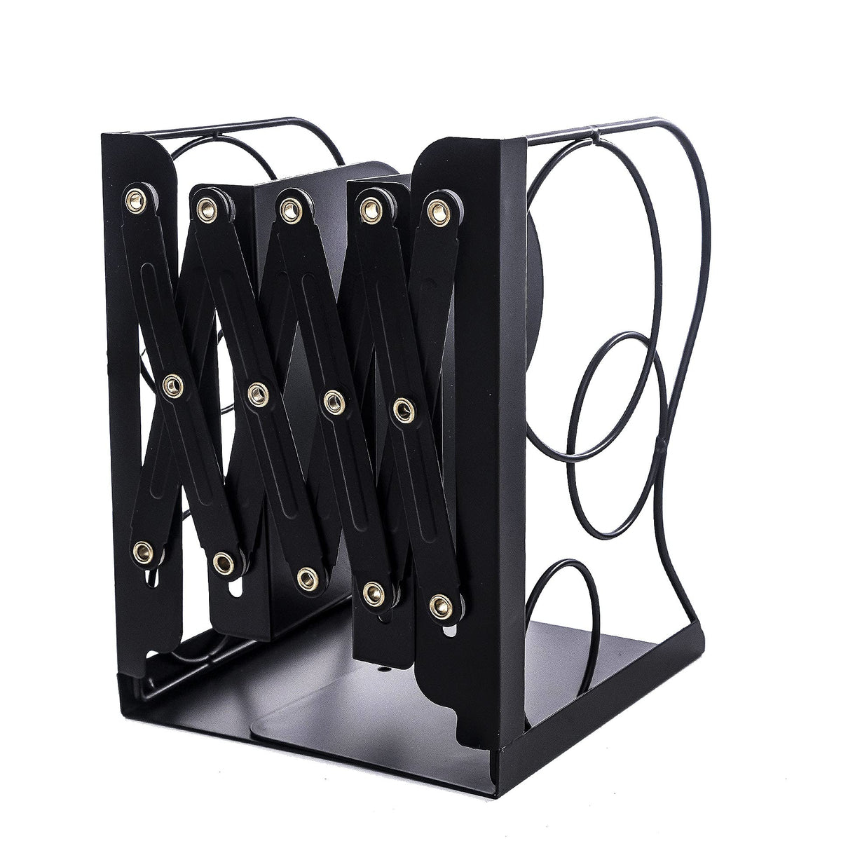 Adjustable Bookends Metal Book Ends for Heavy Book Holder