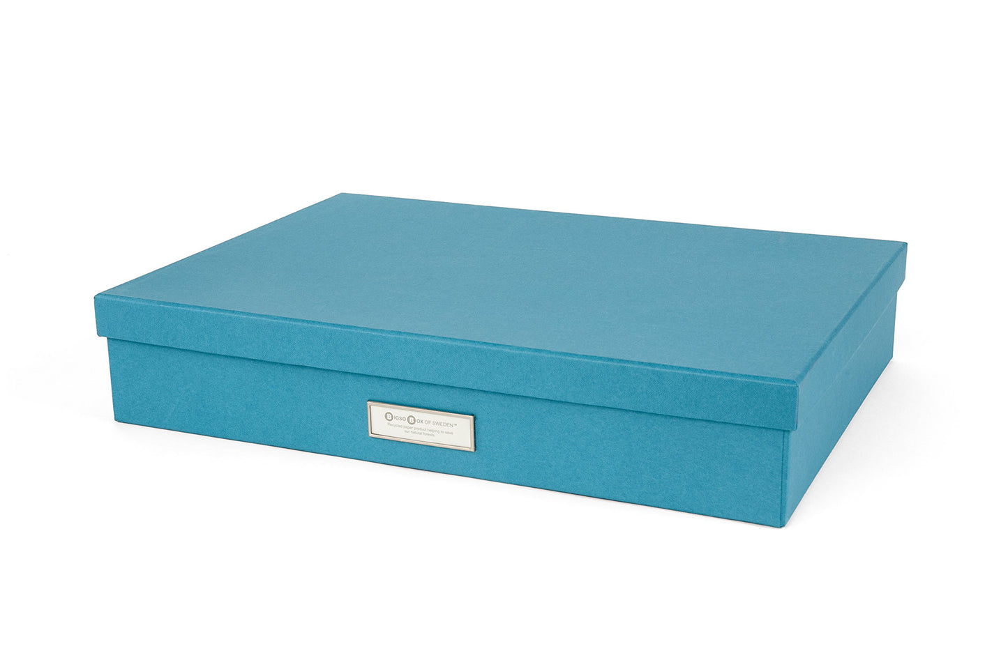 Bigso Sverker Fiberboard Legal and Art Storage Box | Scrapbook Storage Box for Loose Papers and