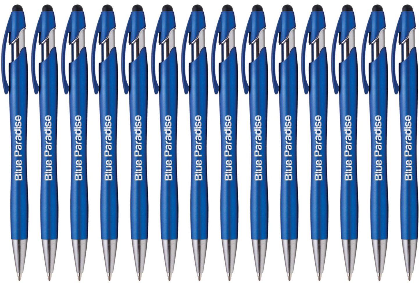 ExpressDesigns™ - The Beemer Ballpoint Pen w/Stylus Tip, Custom Personalized Black writing ink