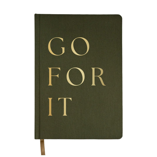 Sweet Water Decor Cute Motivational Lined Composition Notebook for Women, 100 Ruled Pages for