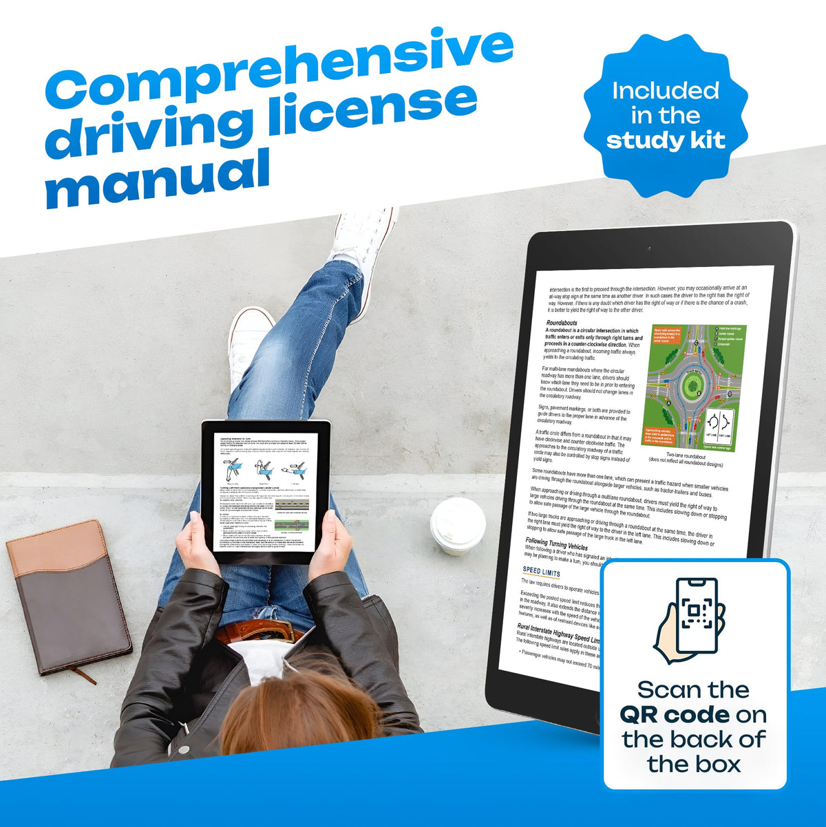 Road Signs Flash Cards with Detailed Explanations and Safe Driving Tips - Stocking Stuffers for