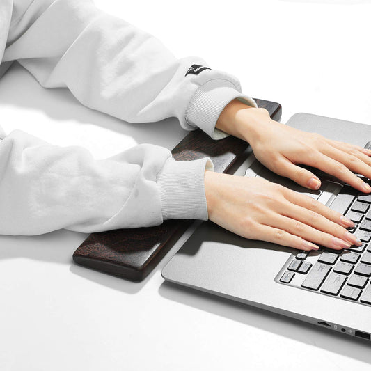 Wooden Keyboard Wrist Rest, Keyboard Wooden Palm Rest, Keyboard Wrist Rest Pad, Solid Wood Mouse