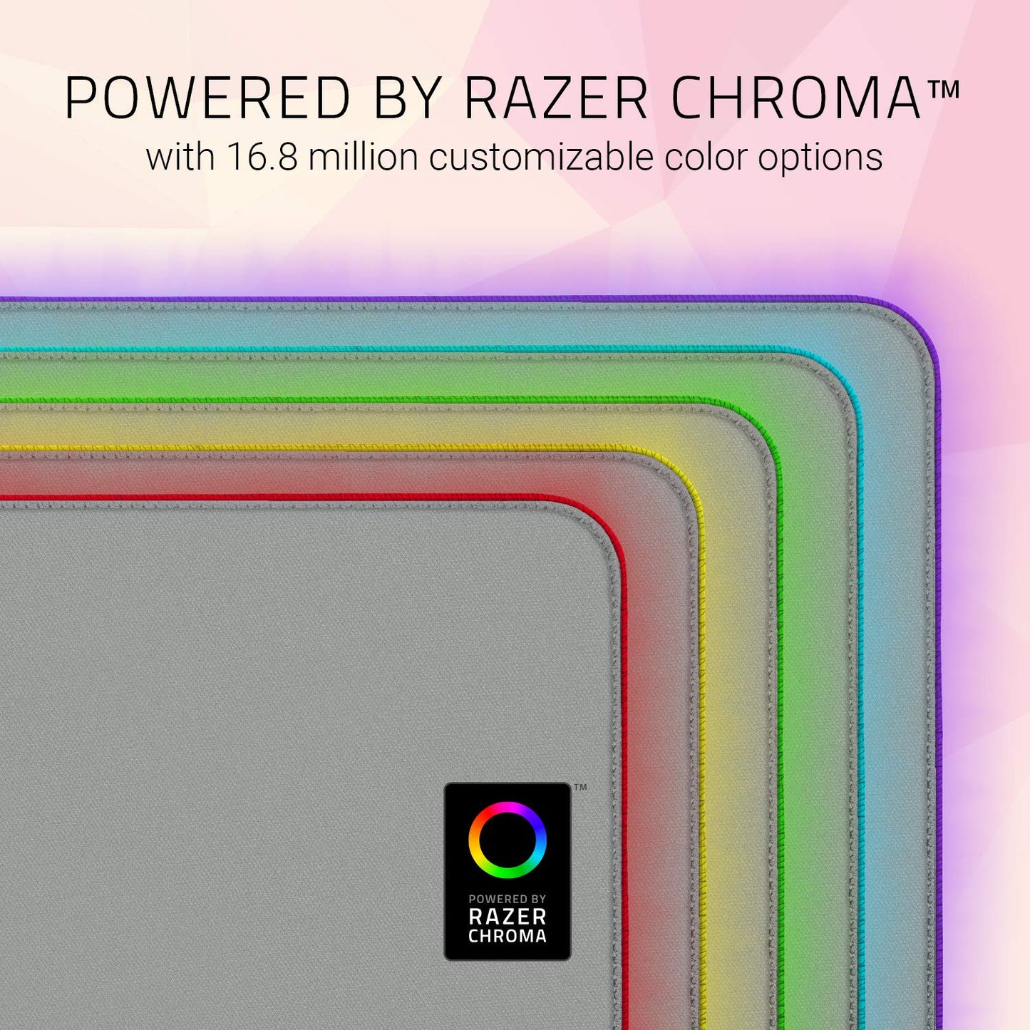 Razer Goliathus Extended Chroma Gaming Mousepad, Quartz Pink