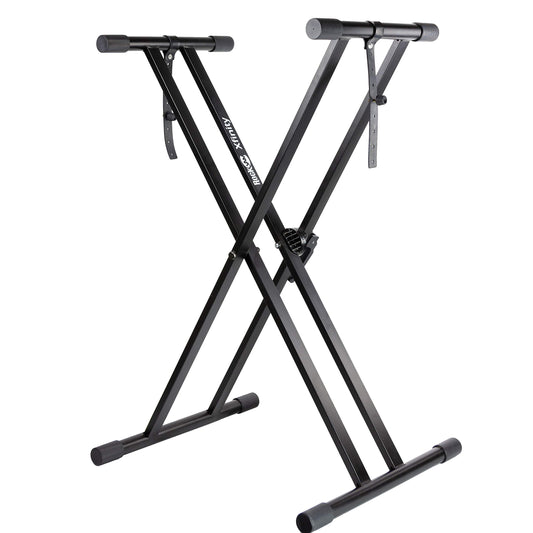 RockJam Xfinity Double X Keyboard Stand, Pre-Assembled & Adjustable
