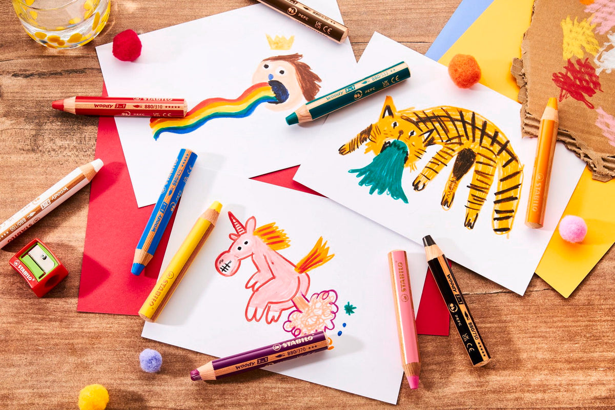 STABILO woody 3-in-1 - Multi-Talented Pencil