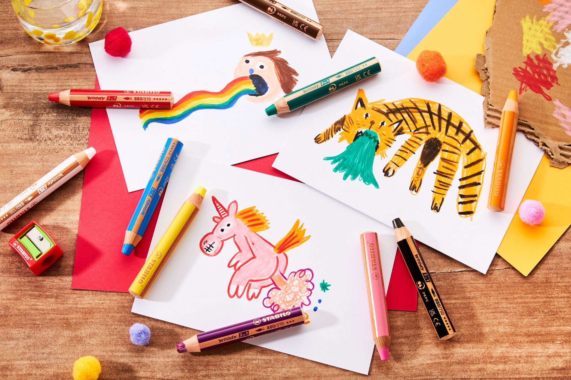 STABILO woody 3-in-1 - Multi-Talented Pencil