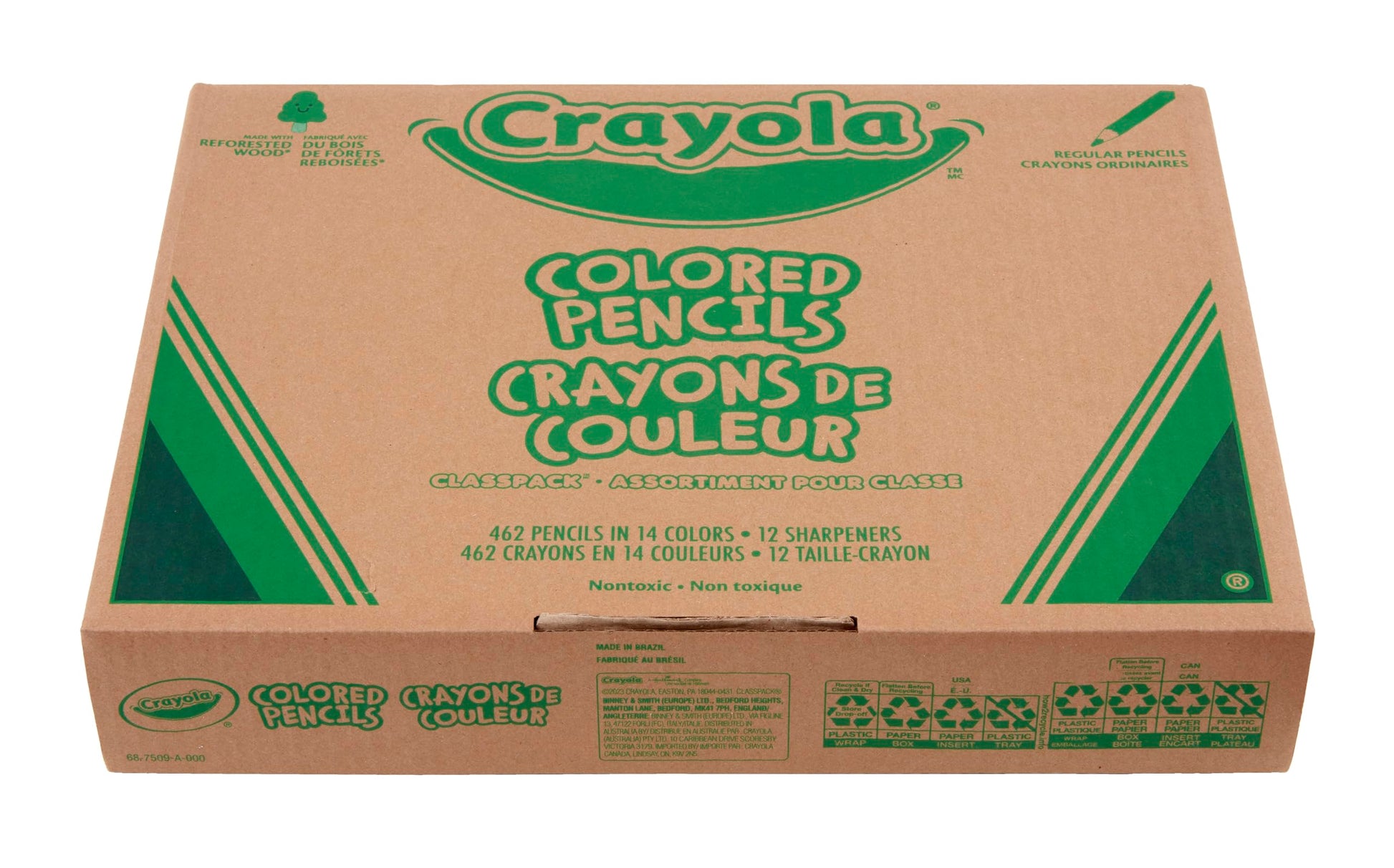 Crayola Colored Pencil Classpack (462ct), Teacher Appreciation Gifts