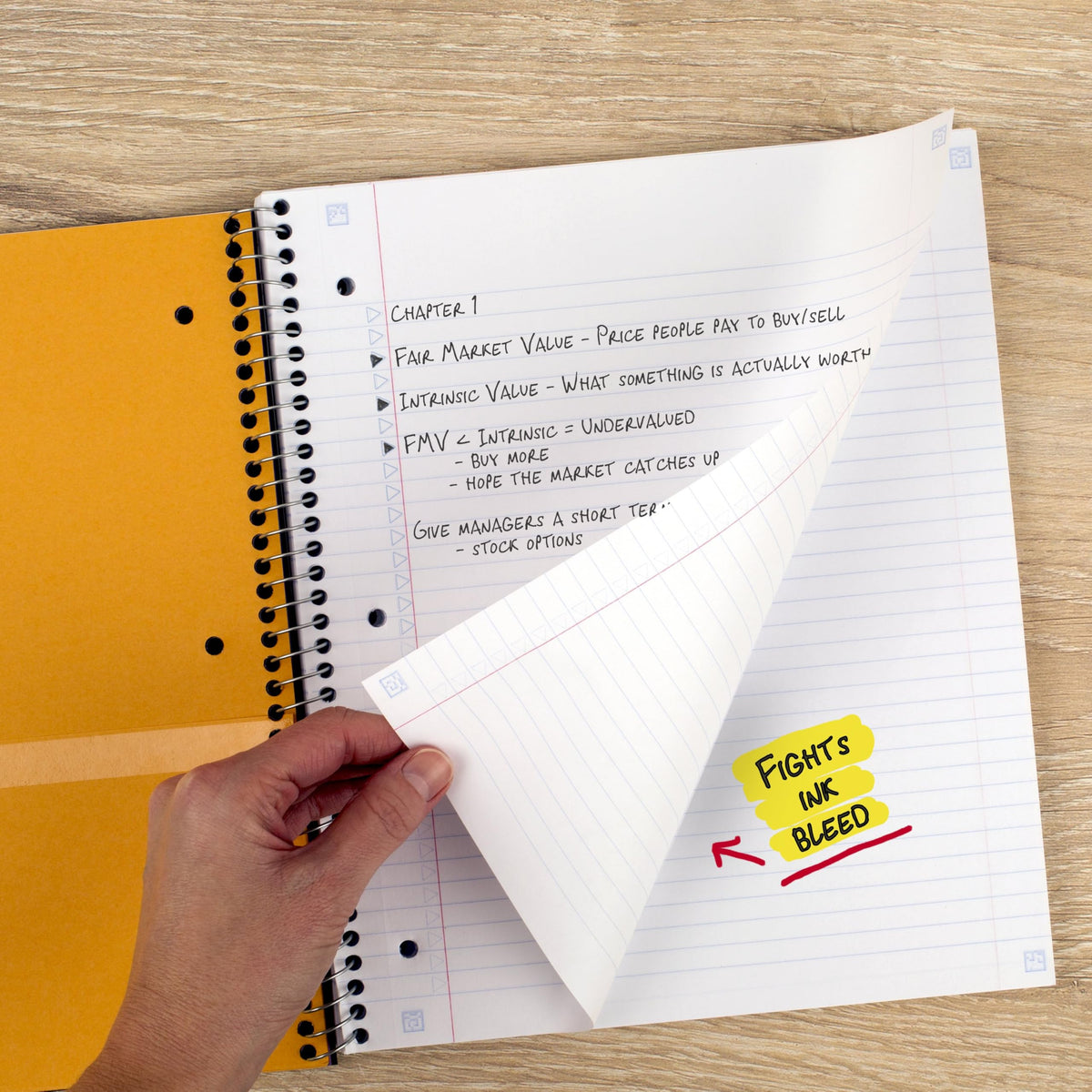 Five Star Spiral Notebook + Study App, 5 Subject, College Ruled Paper, 8-1/2" x 11", 200 Sheets