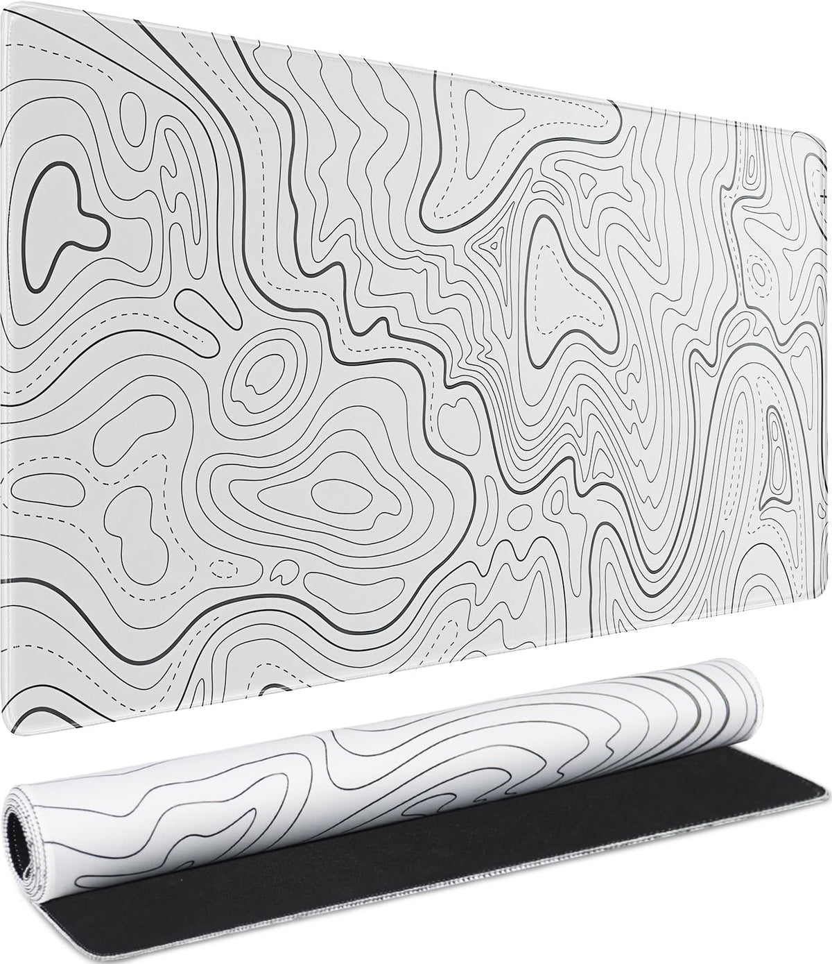Large Mouse Pad, Water Resist Extra Gaming Large Mousepad with Stitched Edges, 31.5" x 15.7"