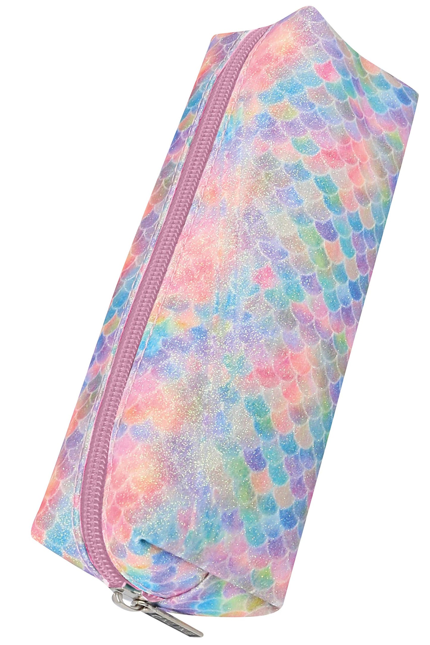 ONLINE Pencil Case Mermaid, Large Capacity Storage Bag, Box with Zipper, Sparkling Pen case for