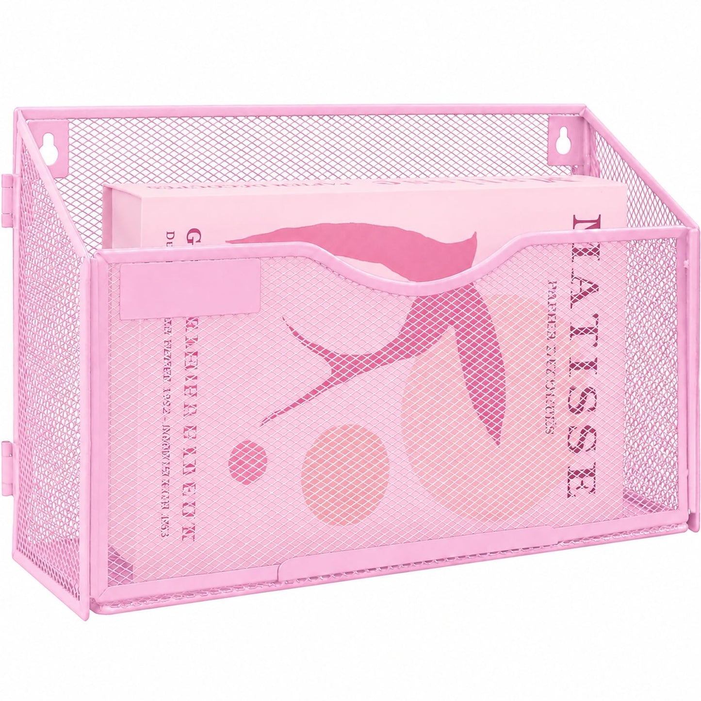 ideallife 1 Pocket Mesh Wall File Holder Organizer Office Hanging File Folder Magazine Rack