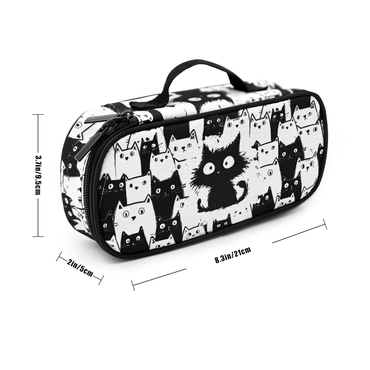 Droerfes Cat Pencil Case Pencil Pouch Large Capacity Pen Bag School Office Organizer Stationery