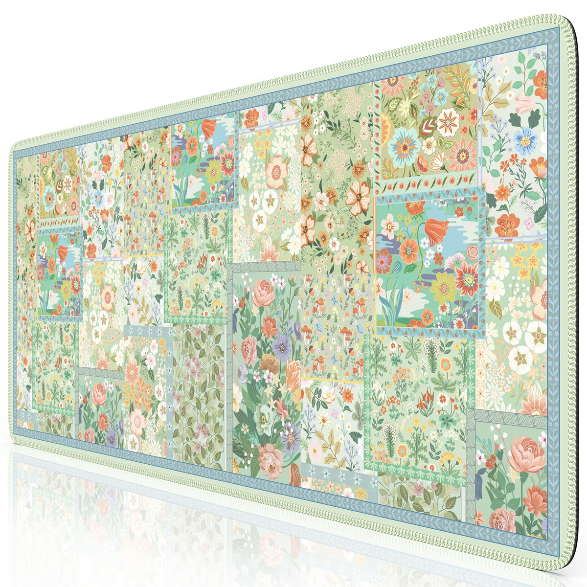 iCasso Large Mouse Pad, Gaming Mat, Desk Matt for Desktop,Green
