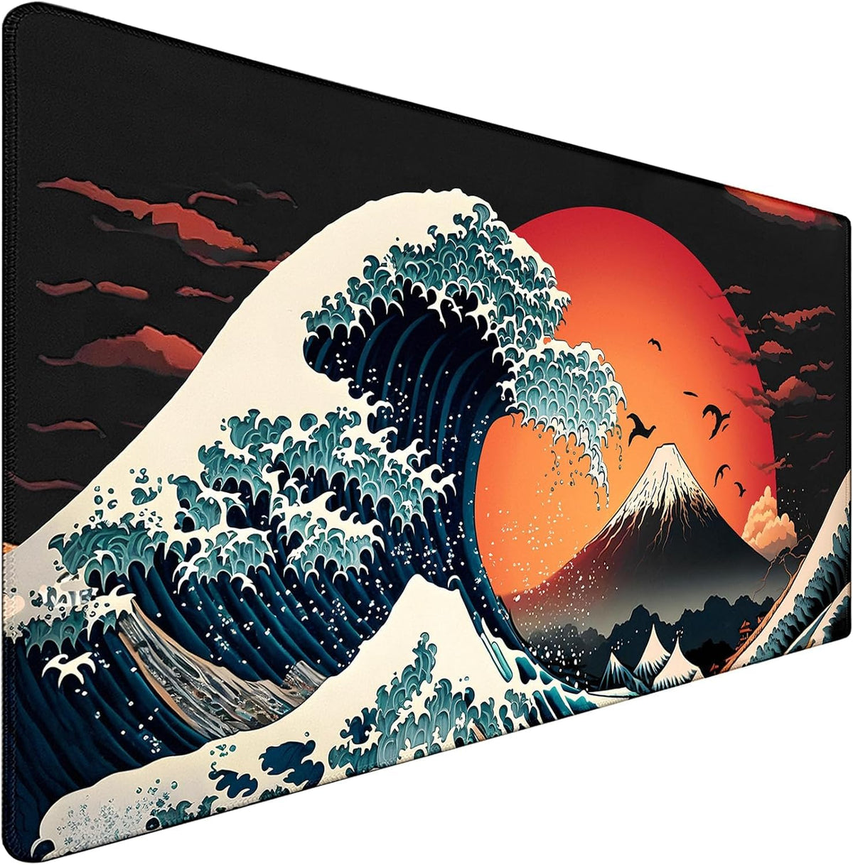 Big Mouse Pad, Upgrade Durable 35.4"x15.7" Larger Extended Mouse Pad for Gamer with Stitched Edges