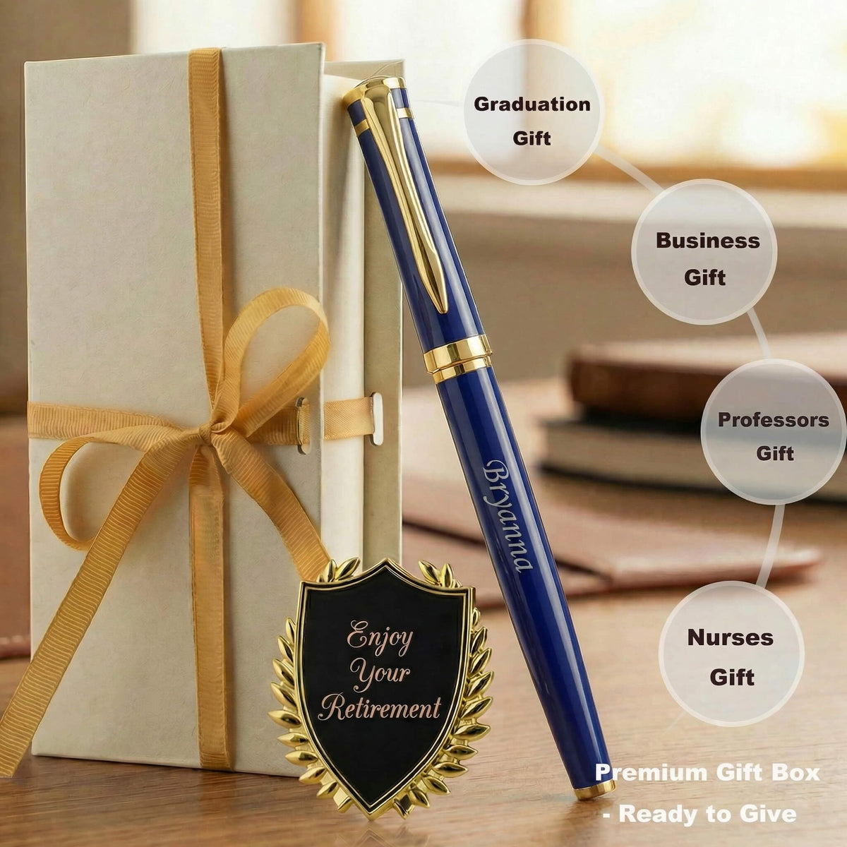 Yastar Personalized Pen Gift for Colleague Friends Business Groomsman Nurse