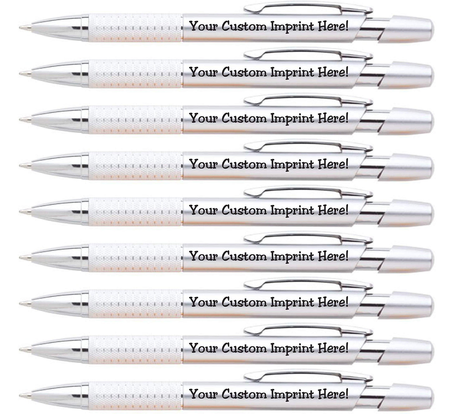 Express Pencils Personalized Ballpoint Pens Click action Custom Black writing ink - The Sleeker
