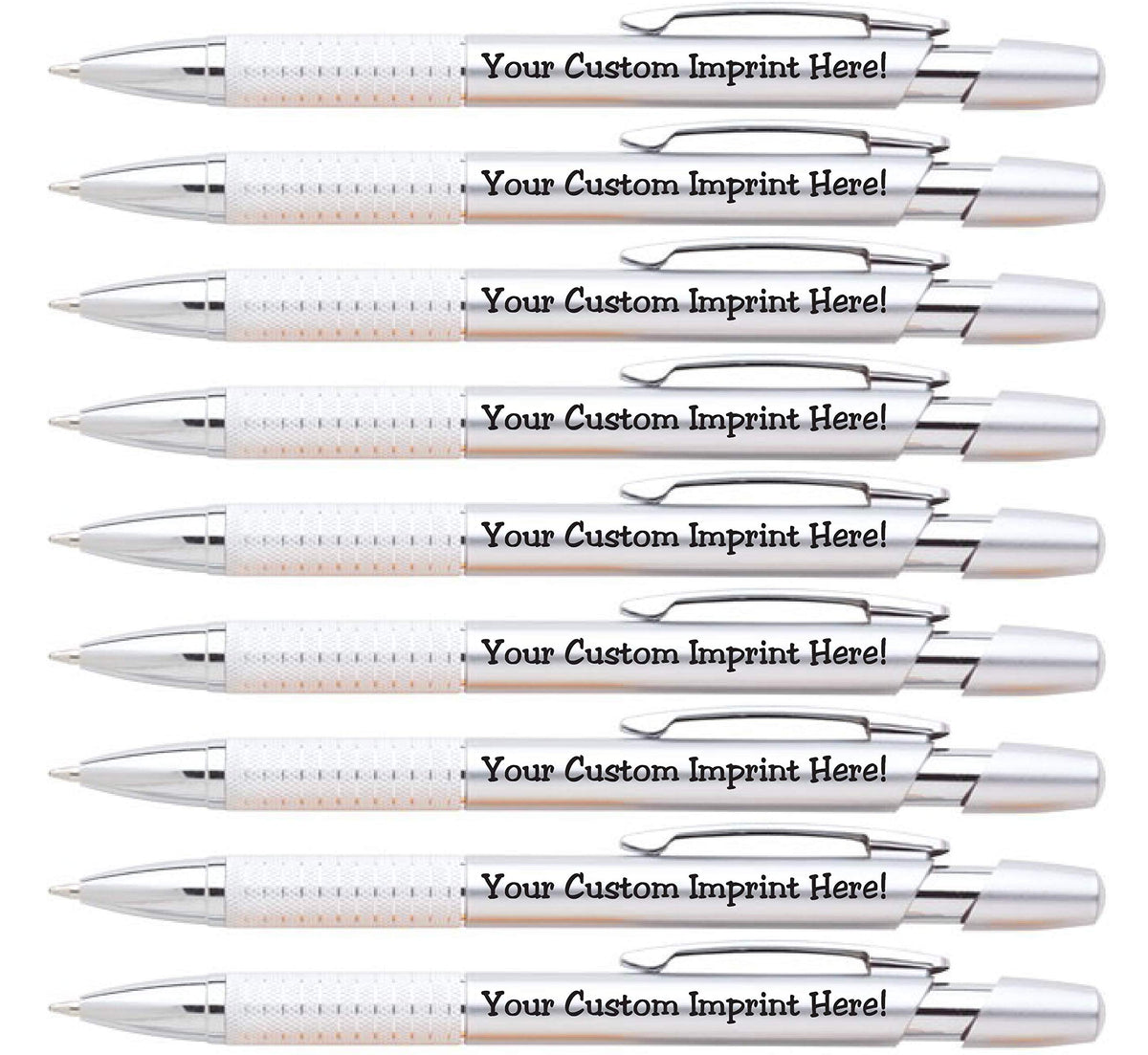 Express Pencils Personalized Ballpoint Pens Click action Custom Black writing ink - The Sleeker