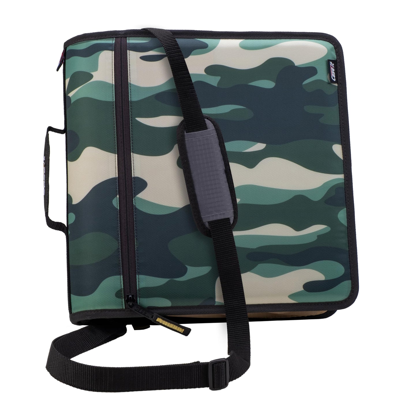 Case-it School Zipper Binder | 3-Inch O-Rings | 600-Sheet | D-146 OG Camo