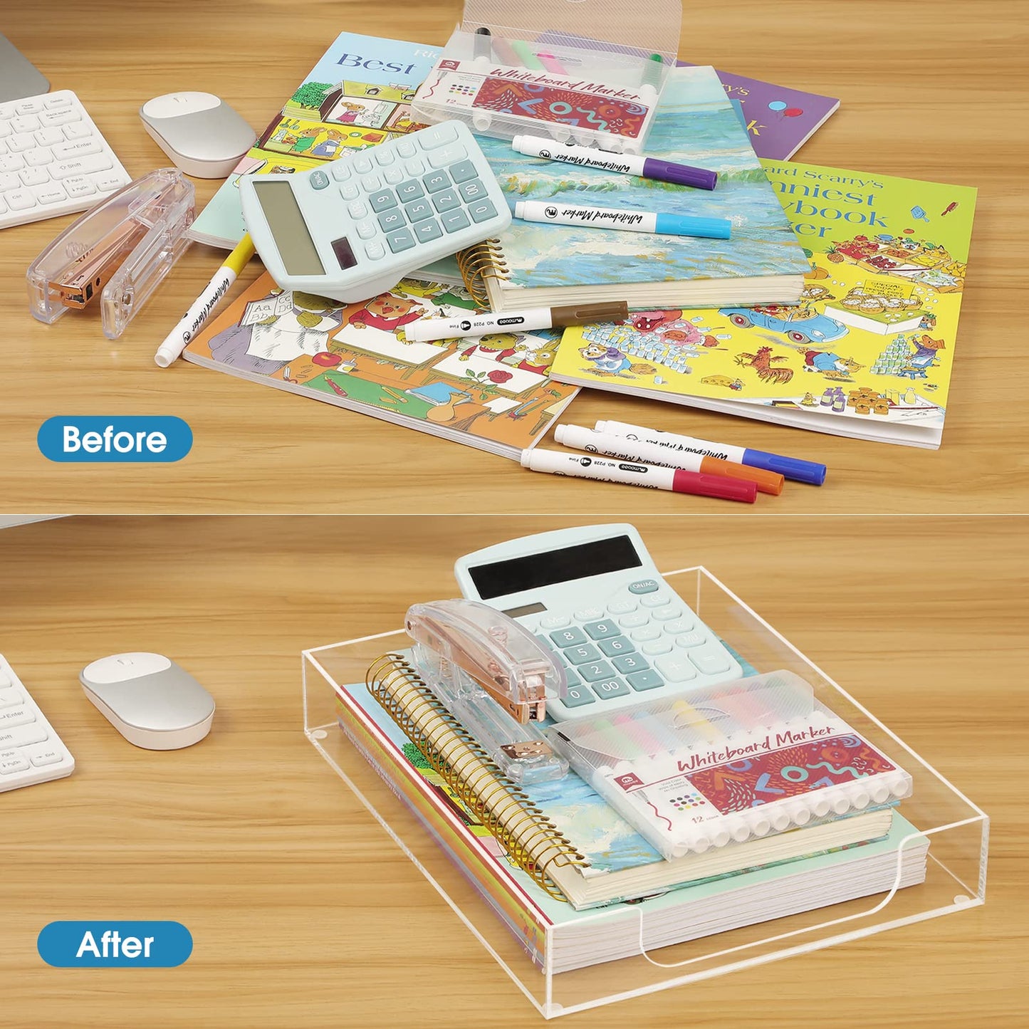 MaxGear Acrylic Letter Tray