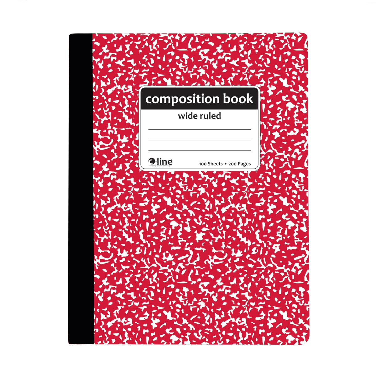 C-Line Composition Notebook, Wide Ruled, Marble, 1/EA (22010)