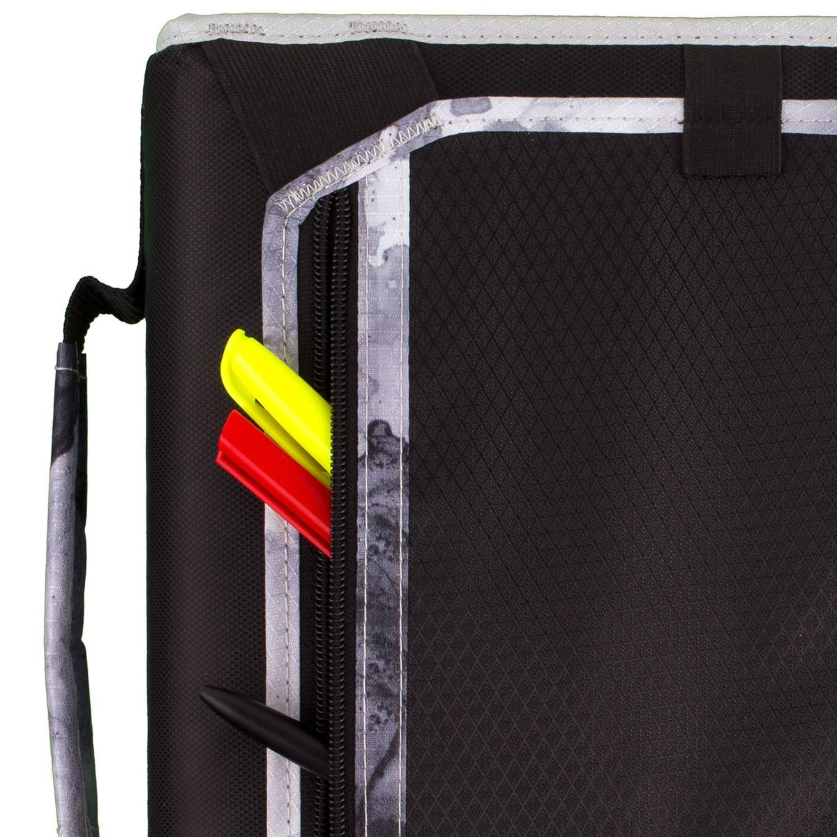 Five Star Zipper Binder, 2 Inch 3-Ring Binder with Round Rings, Expansion Panel and 5-Tab Expanding