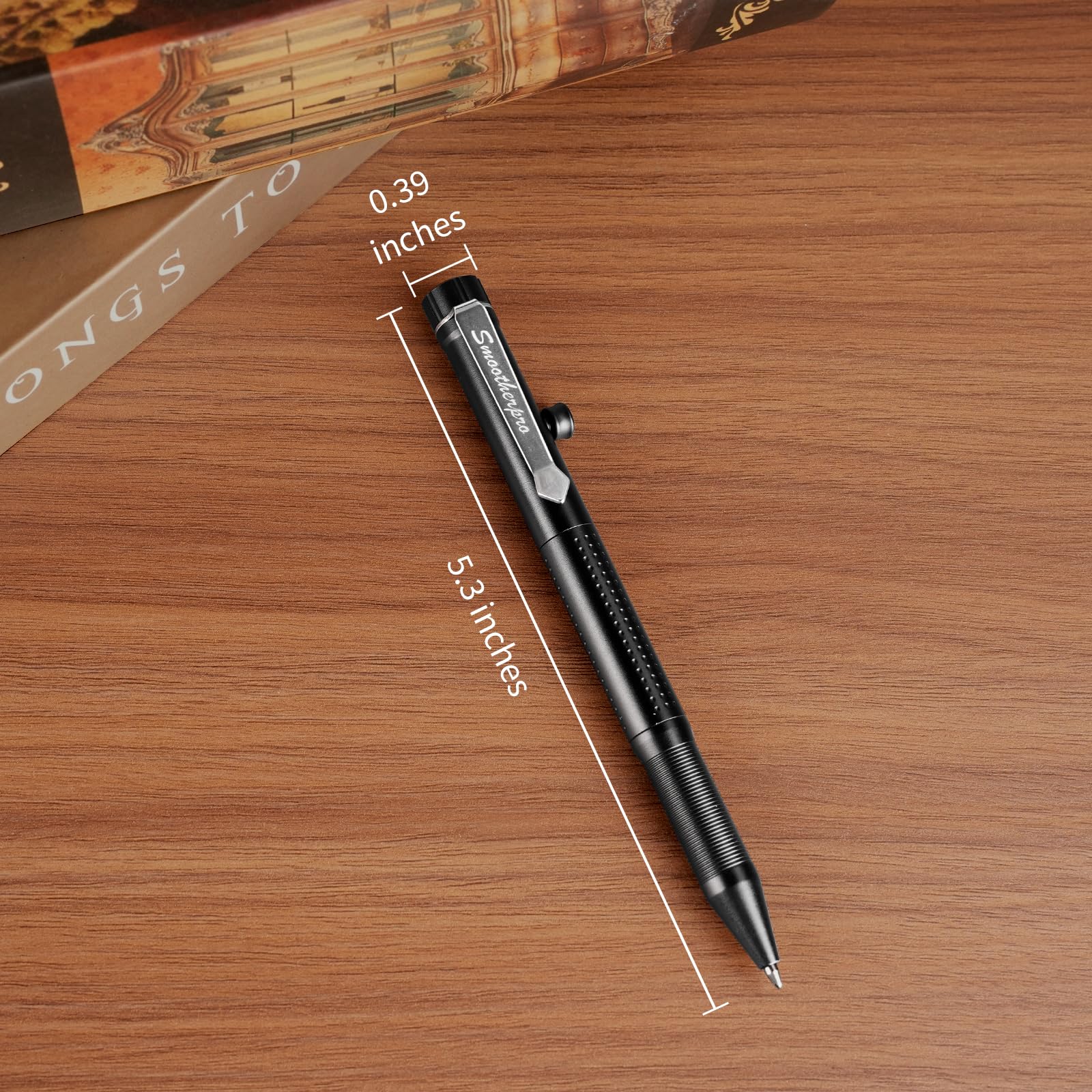 SMOOTHERPRO 2-in-1 Pen and Pencil, Compatible with Parker Refill,Orange