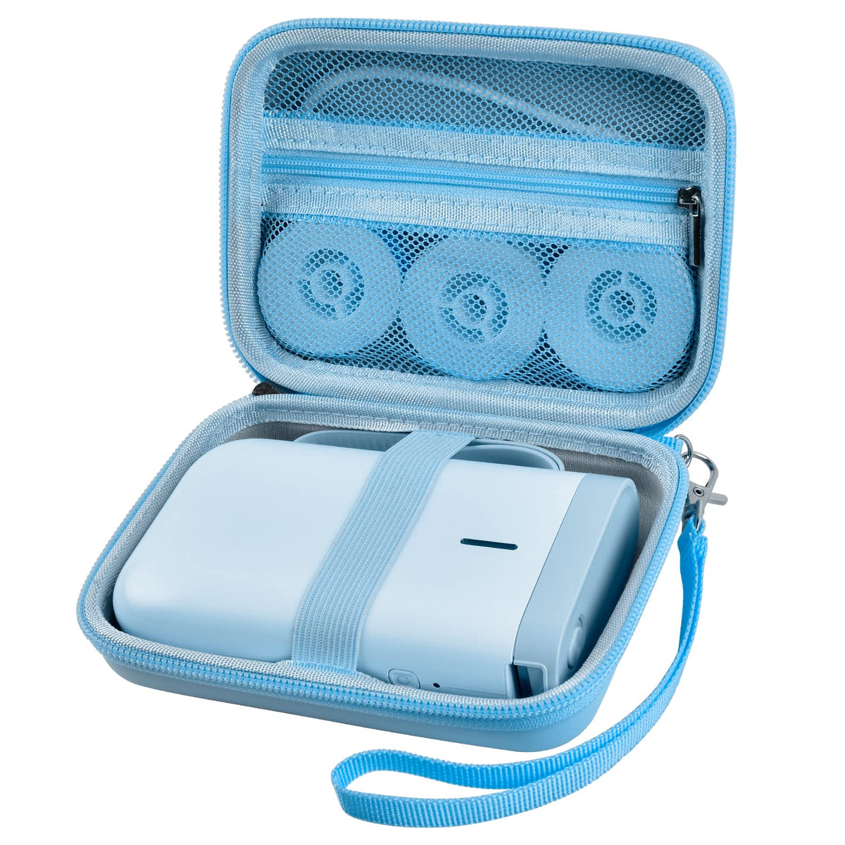 ALKOO Case Compatible with NIIMBOT D11 Label Maker Printer, Storage Bag for Phomemo D30 for Canon