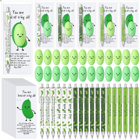 TecUnite Pickle 60 Sets Classroom Motivation Gifts Bulk