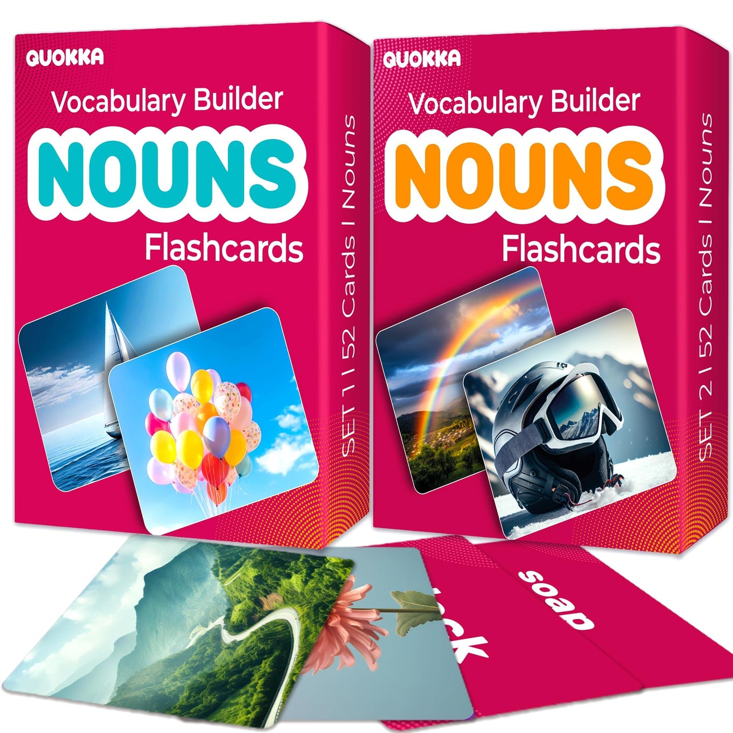 Vocabulary Builder Flash Cards for Kids Ages 4-8 — Speech Therapy Materials