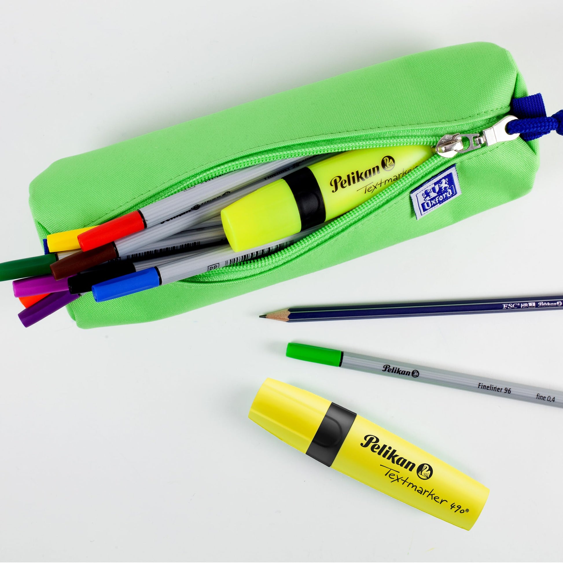 Pelikan 490 814089 Highlighters Fluorescent Yellow Pack of 10 in Folding Box