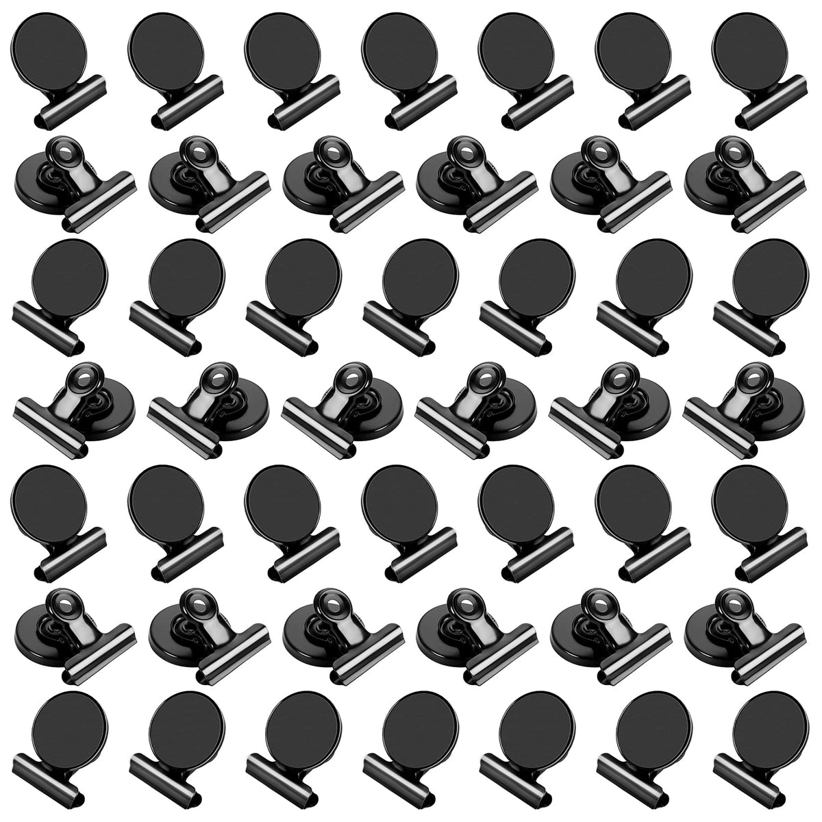 VNDUEEY 50 Pack Fridge Magnets Refrigerator Magnets, Strong Magnetic Clips Heavy Duty, Magnet Clips