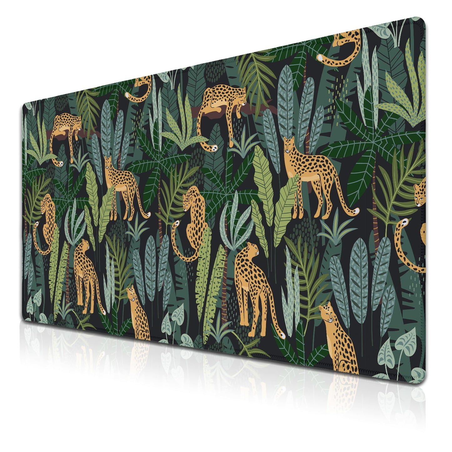 Samgula Extra Large Mouse Pad Yellow Green Office Desk Mats Gaming Mousepad Ga Mouse Pad Non-Slip