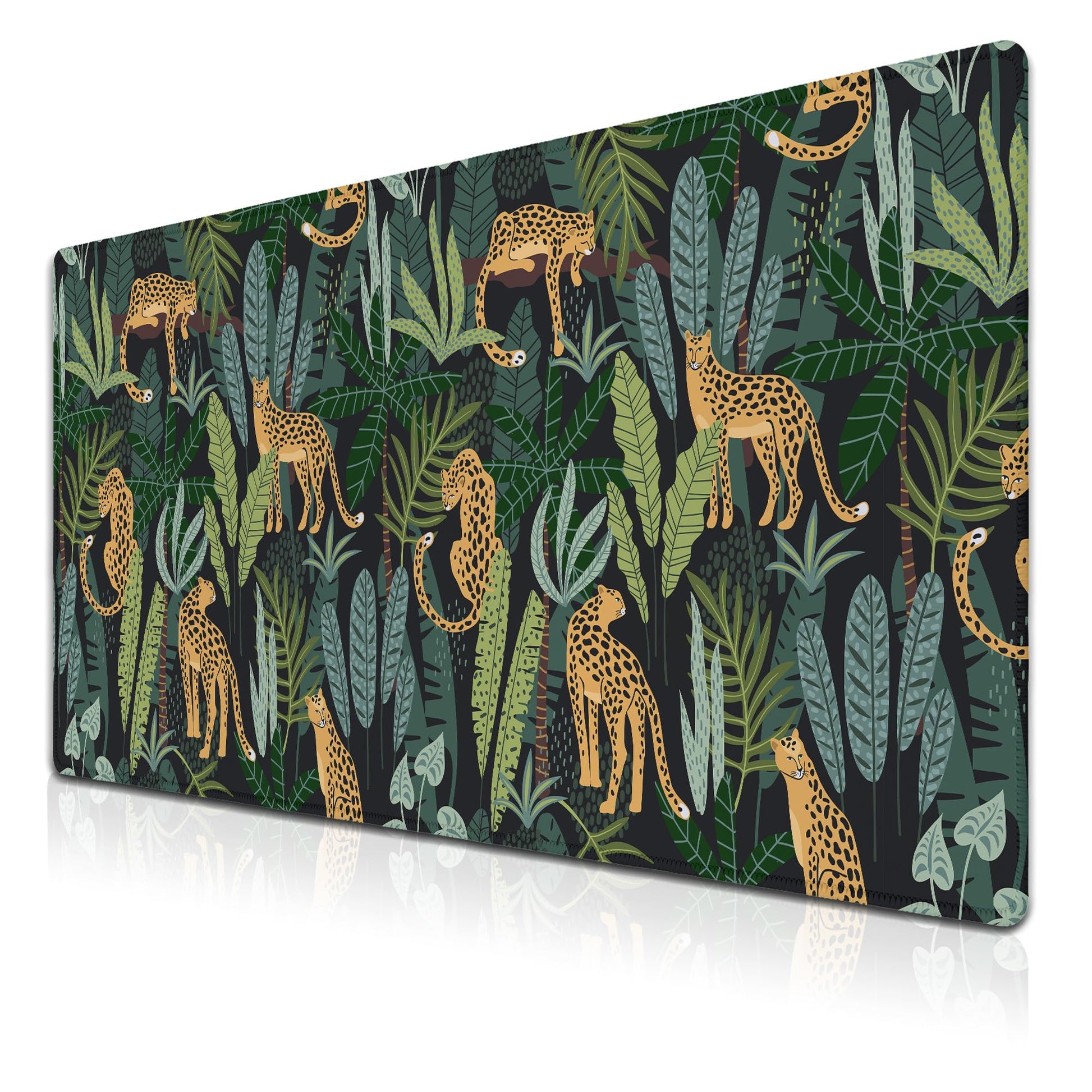 Samgula Extra Large Mouse Pad Yellow Green Office Desk Mats Gaming Mousepad Ga Mouse Pad Non-Slip