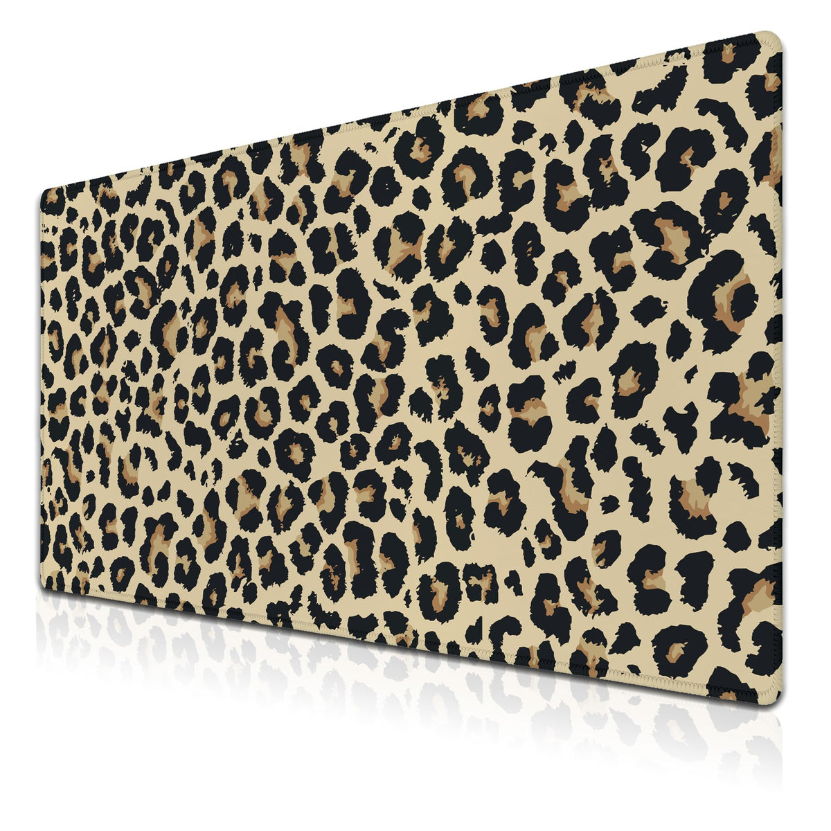 Samgula Large Desk Pad Black and Yellow Long Mousepad, Keyboard Mouse Pads Gaming Desk Mats, Full