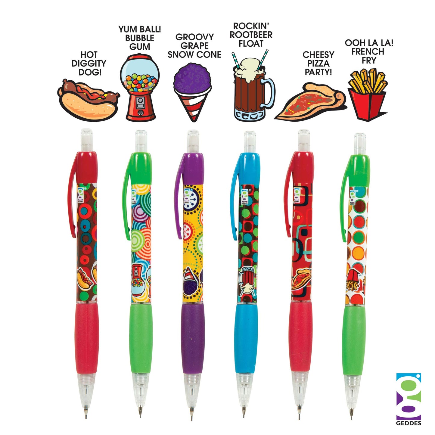 Raymond Geddes Scent-Sibles Mechanical Pencils (Pack of 96)