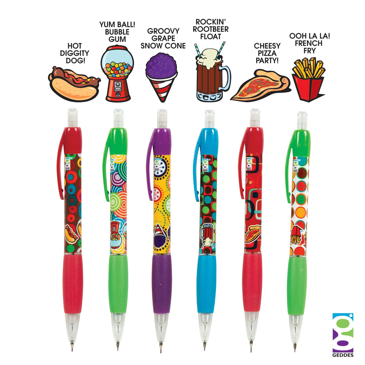 Raymond Geddes Scent-Sibles Mechanical Pencils (Pack of 96)