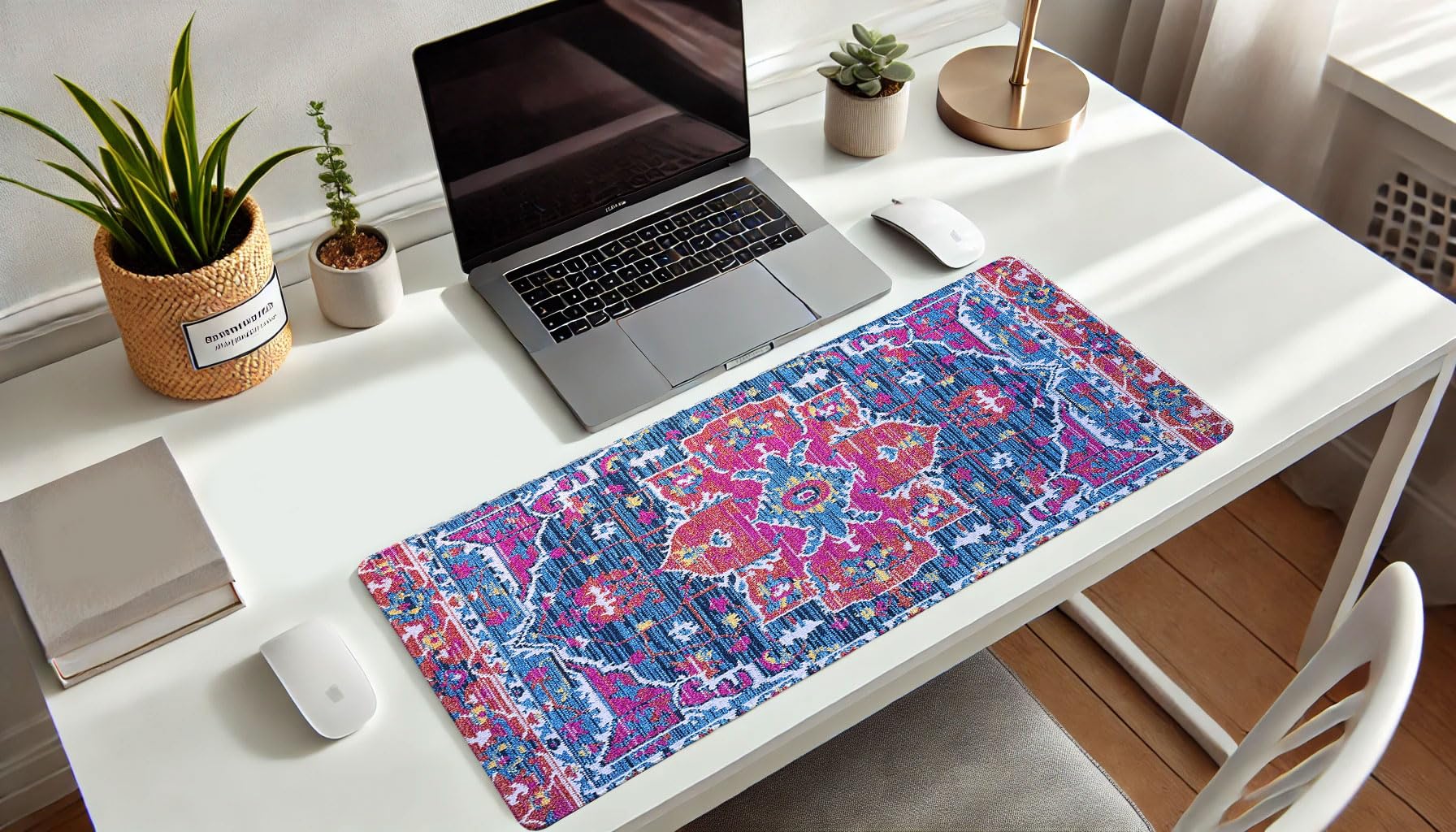 French KOKO Large Mouse Pad, Desk Mat, Keyboard Pad, Desktop Home Office School Essentials College