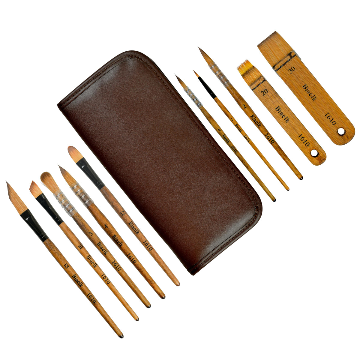 Professional Watercolor Brushes Set,Soft Synthetic Bristle,Rounds/Hake/Dagger Brushes for