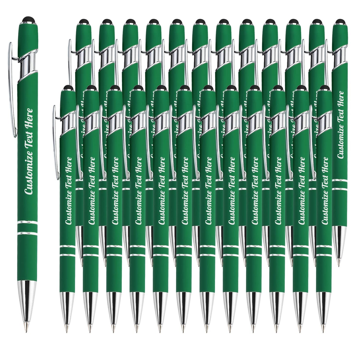 Up to 500 Personalized Pens Bulk Custom Ballpoint Pens with Business Name Message Logo, Customized