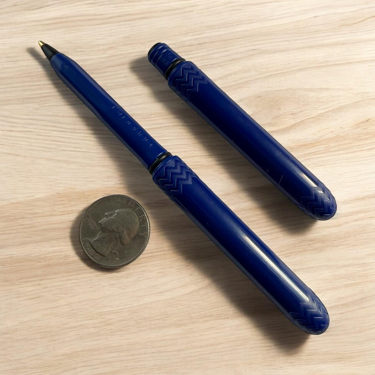 The USA Made Pocket Pen – 8 Pack – compact, affordable, lightweight, EDC black ink ballpoint pen
